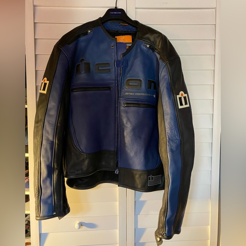 XXXL Icon motorcycle jacket, with liner included